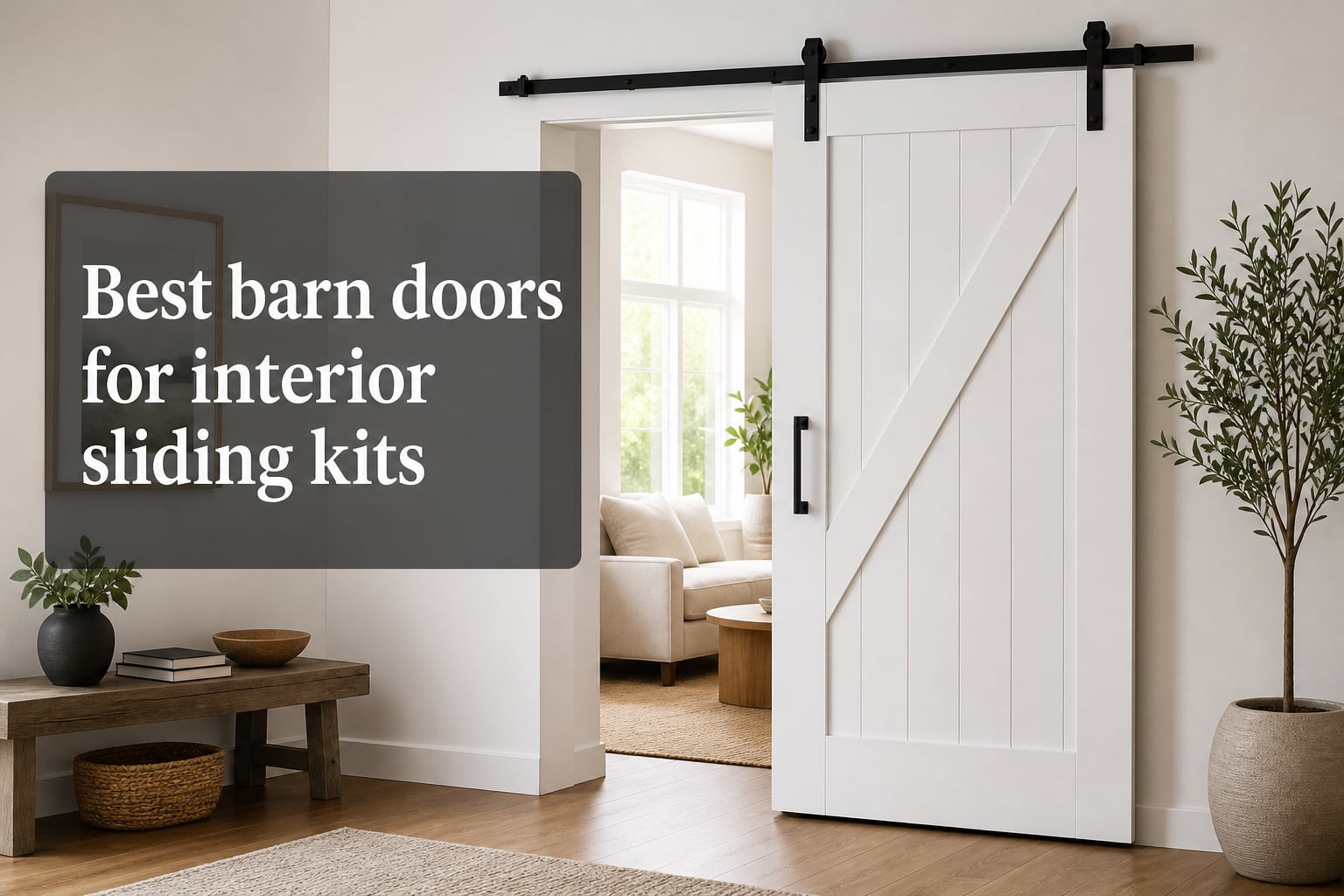 Best barn doors for interior sliding kits