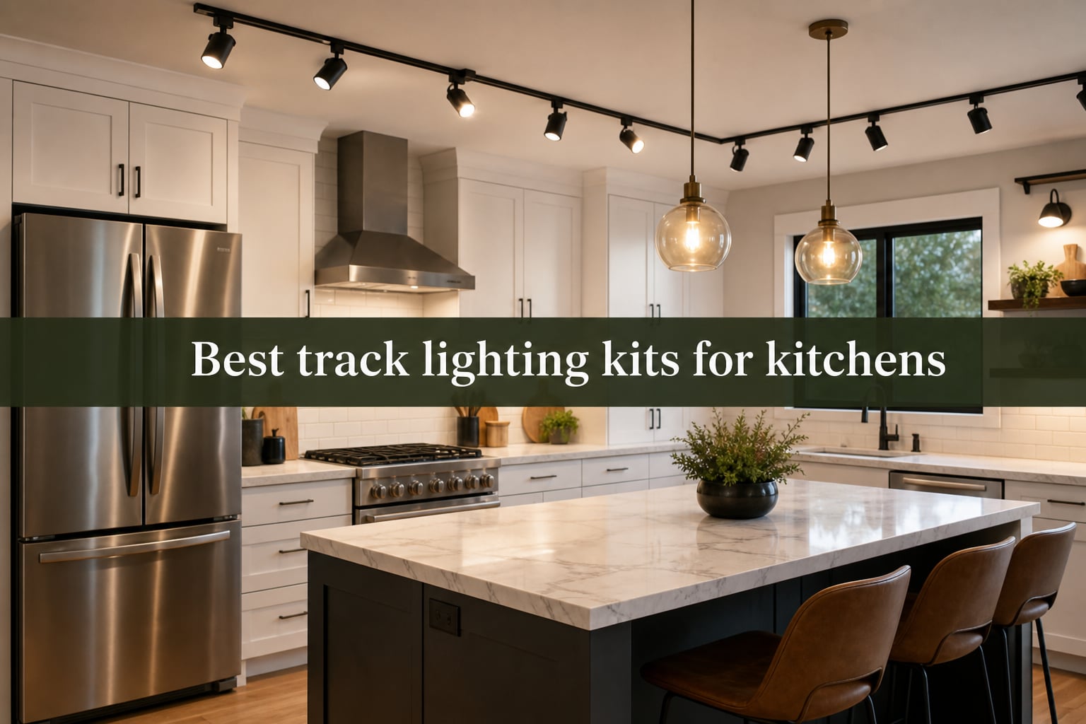 Best track lighting kits for kitchens