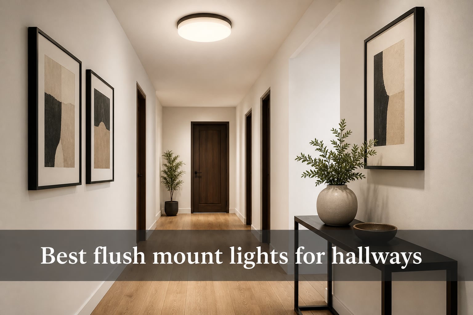 Best flush mount lights for hallways