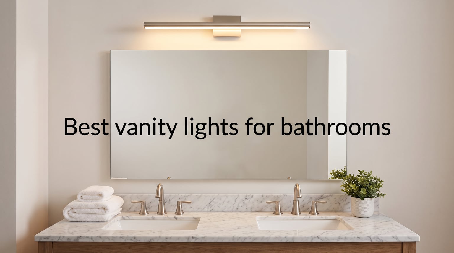 Best vanity lights for bathrooms