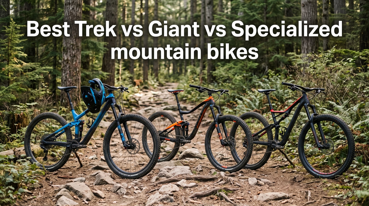 Best Trek vs Giant vs Specialized mountain bikes