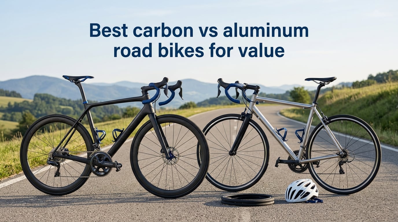 Best carbon vs aluminum road bikes for value
