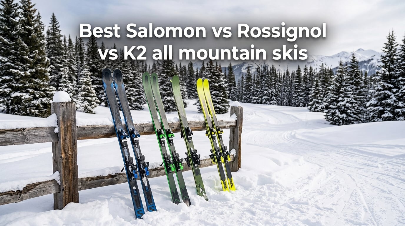 Best Salomon vs Rossignol vs K2 all mountain skis