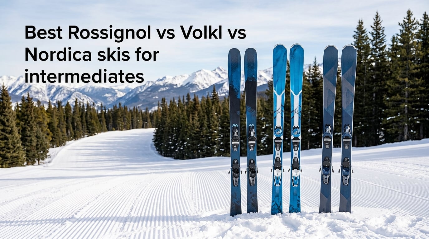 Best Rossignol vs Volkl vs Nordica skis for intermediates