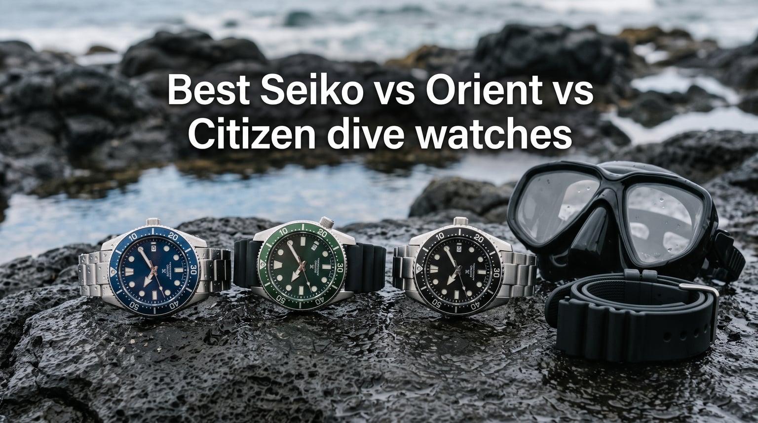 Best Seiko vs Orient vs Citizen dive watches