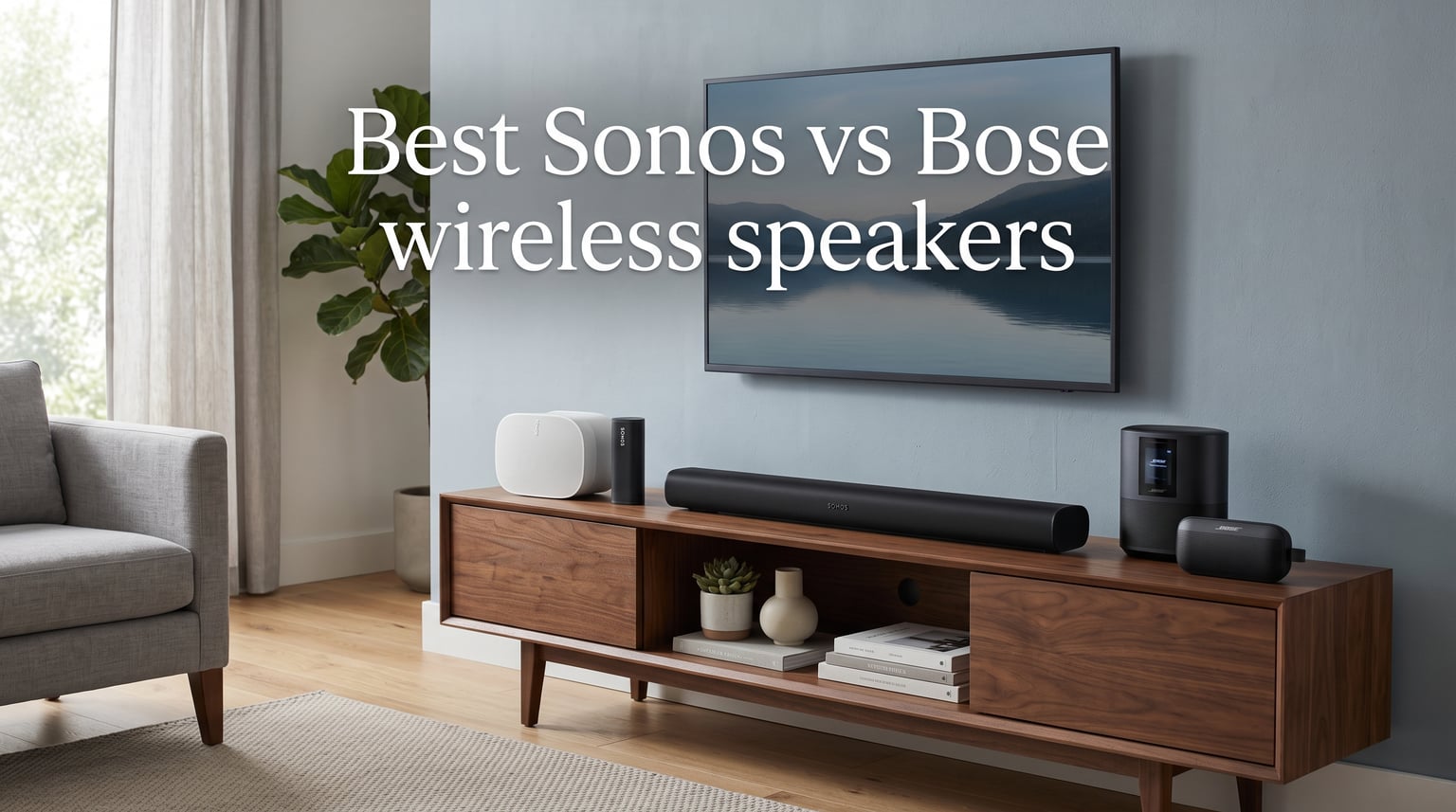 Best Sonos vs Bose wireless speakers