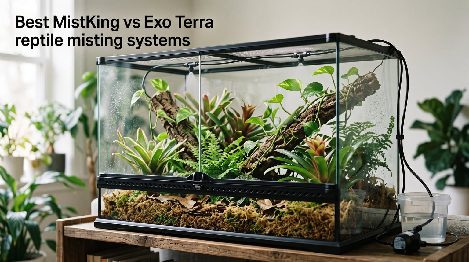 Best MistKing vs Exo Terra reptile misting systems