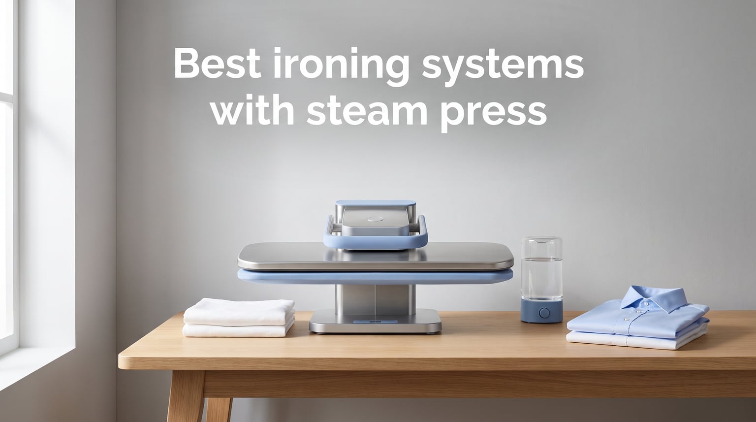 Best ironing systems with steam press