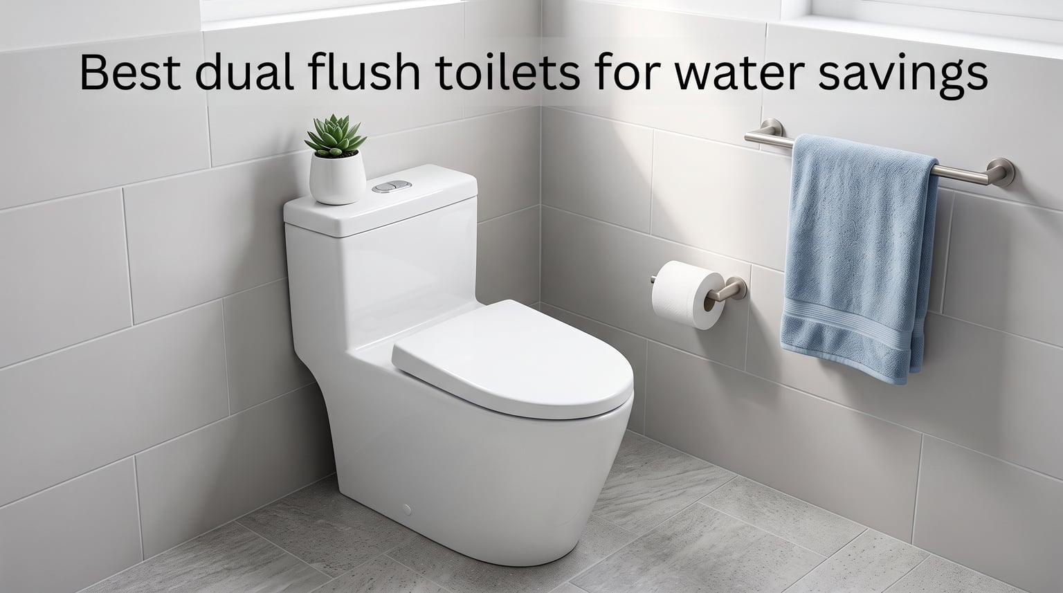 Best dual flush toilets for water savings