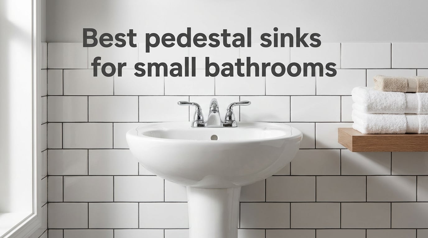 Best pedestal sinks for small bathrooms