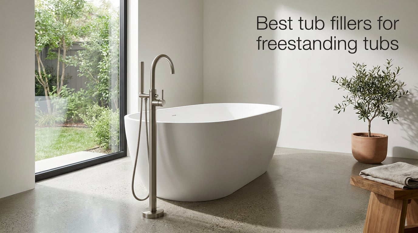 Best tub fillers for freestanding tubs