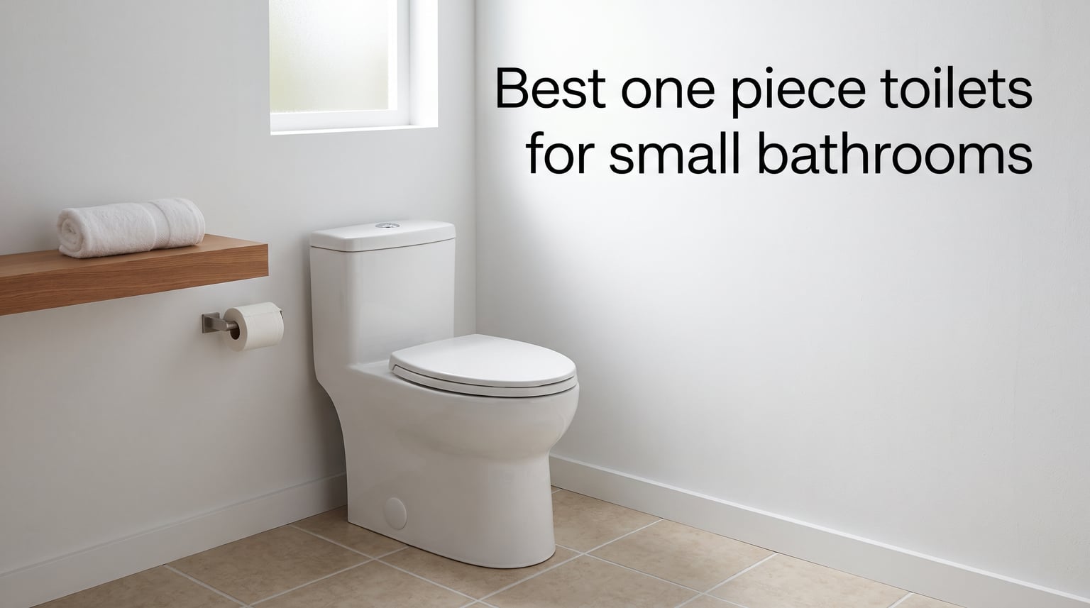 Best one piece toilets for small bathrooms