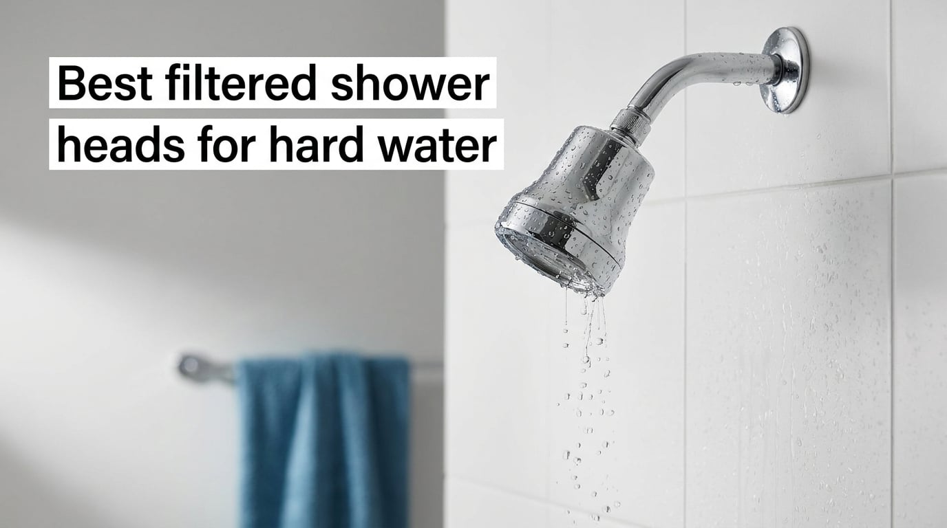 Best filtered shower heads for hard water