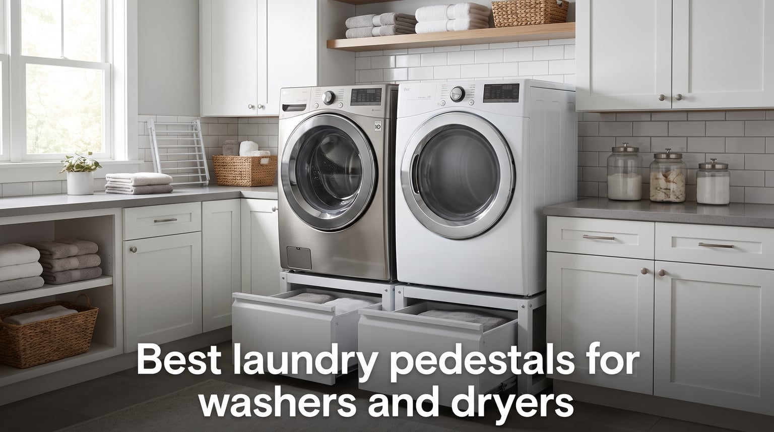 Best laundry pedestals for washers and dryers