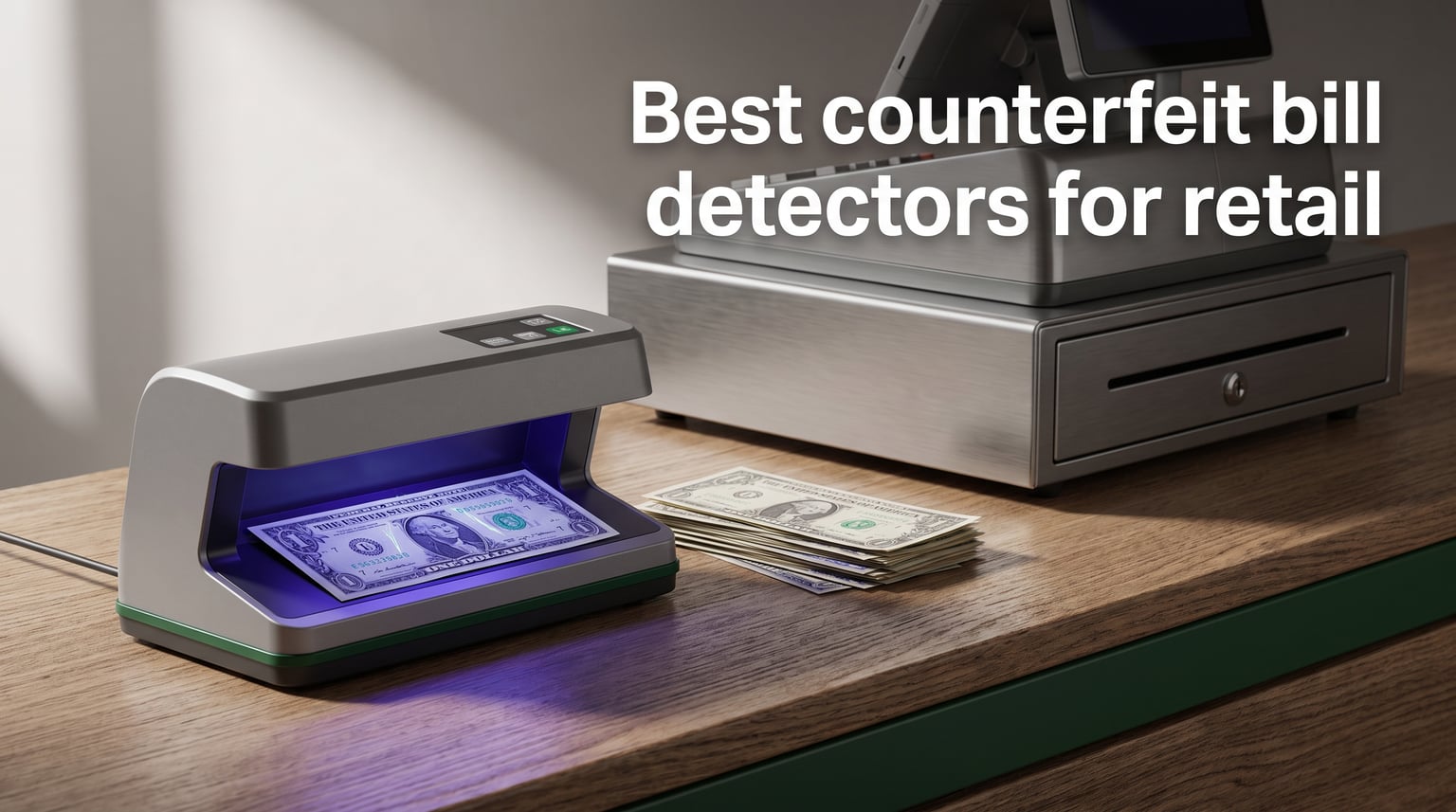 Best counterfeit bill detectors for retail
