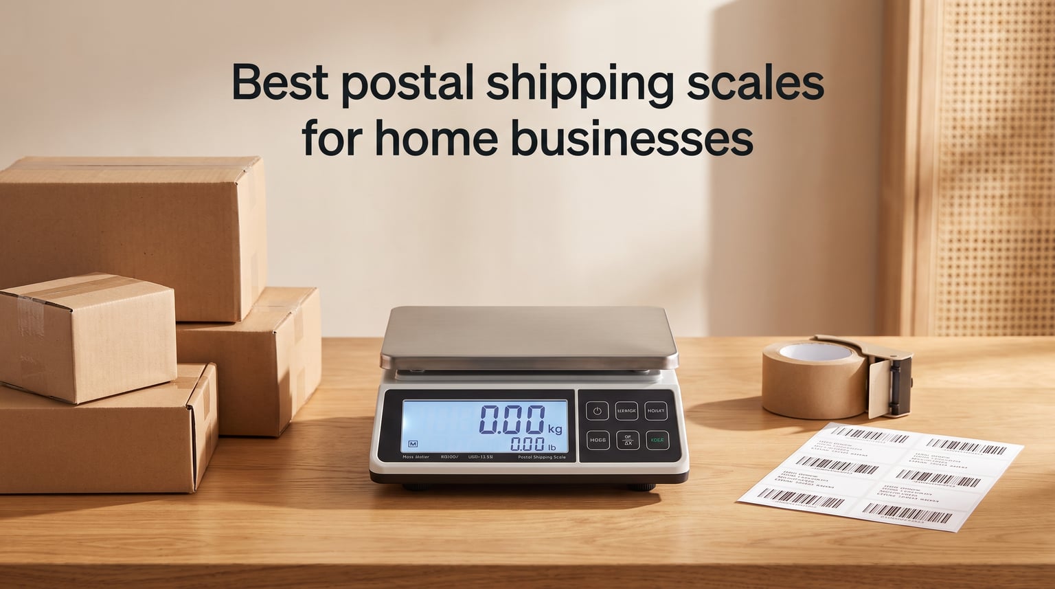 Best postal shipping scales for home businesses