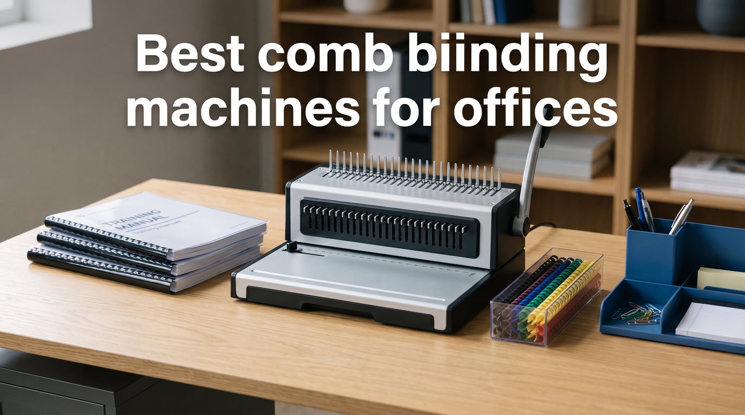 Best comb binding machines for offices