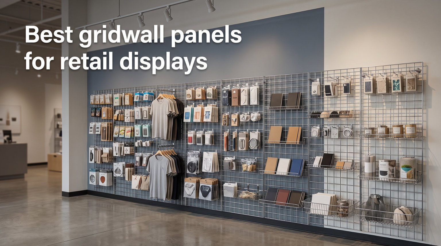 Best gridwall panels for retail displays
