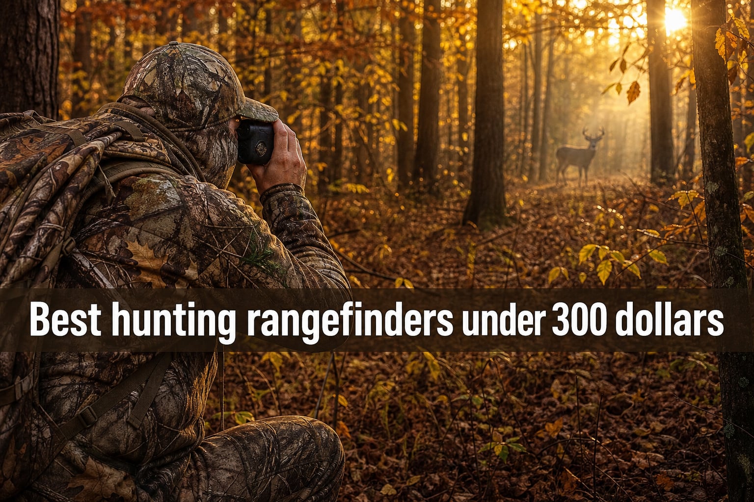Best hunting rangefinders under 300 dollars