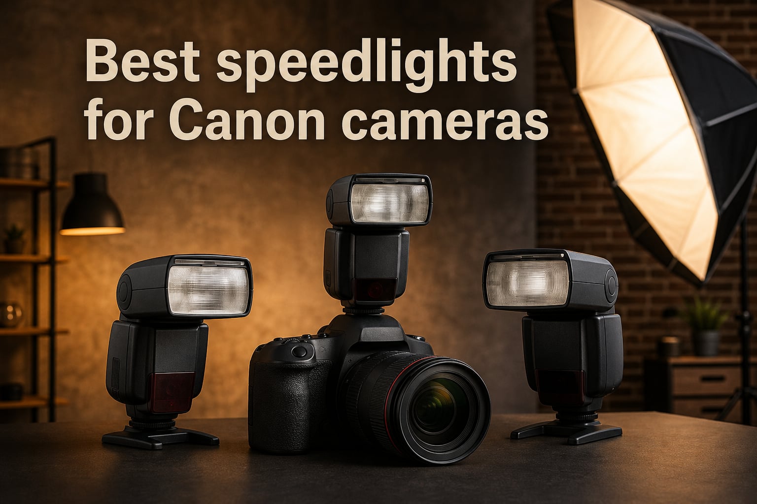 Best speedlights for Canon cameras