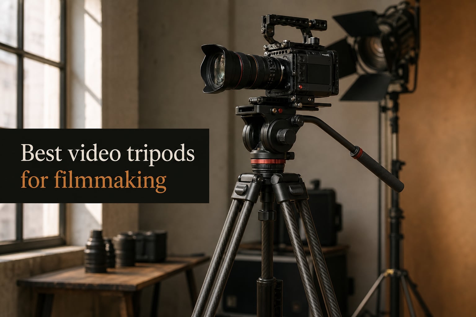 Best video tripods for filmmaking