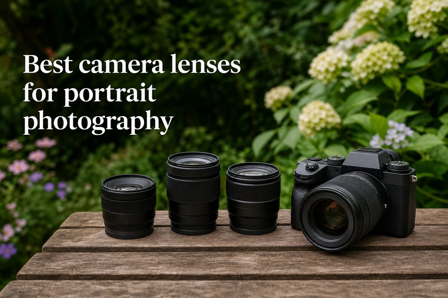 Best camera lenses for portrait photography