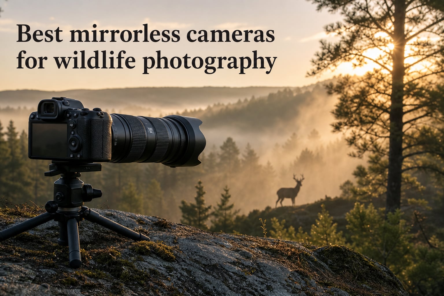 Best mirrorless cameras for wildlife photography