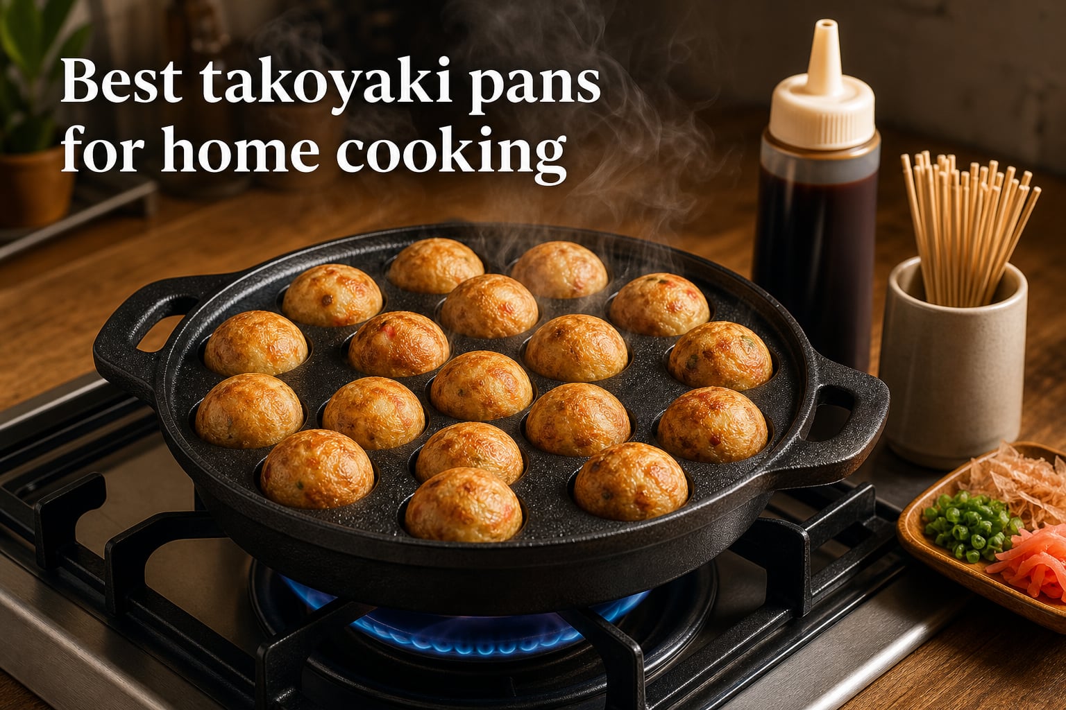 Best takoyaki pans for home cooking