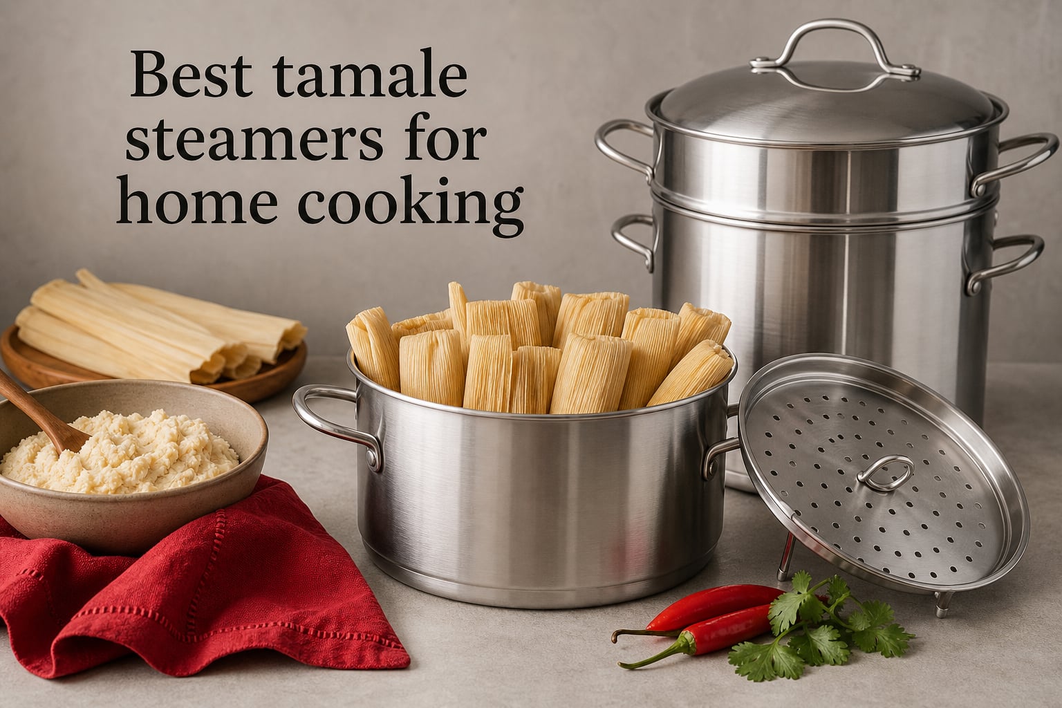 Best tamale steamers for home cooking