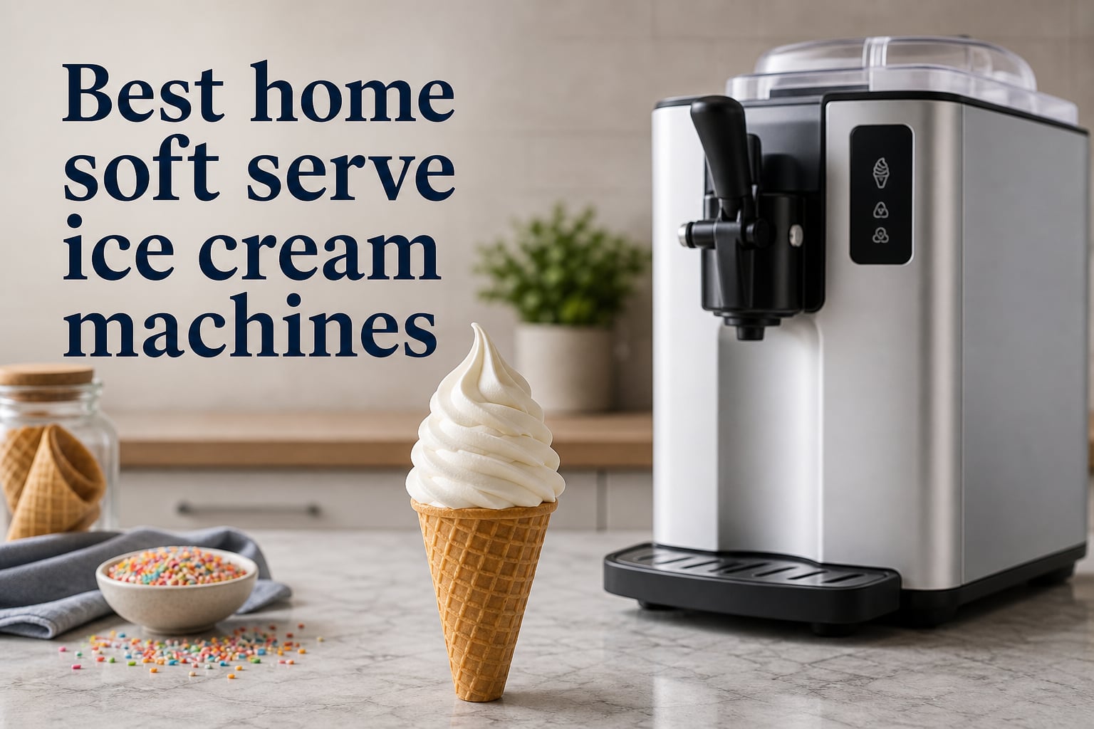 Best home soft serve ice cream machines