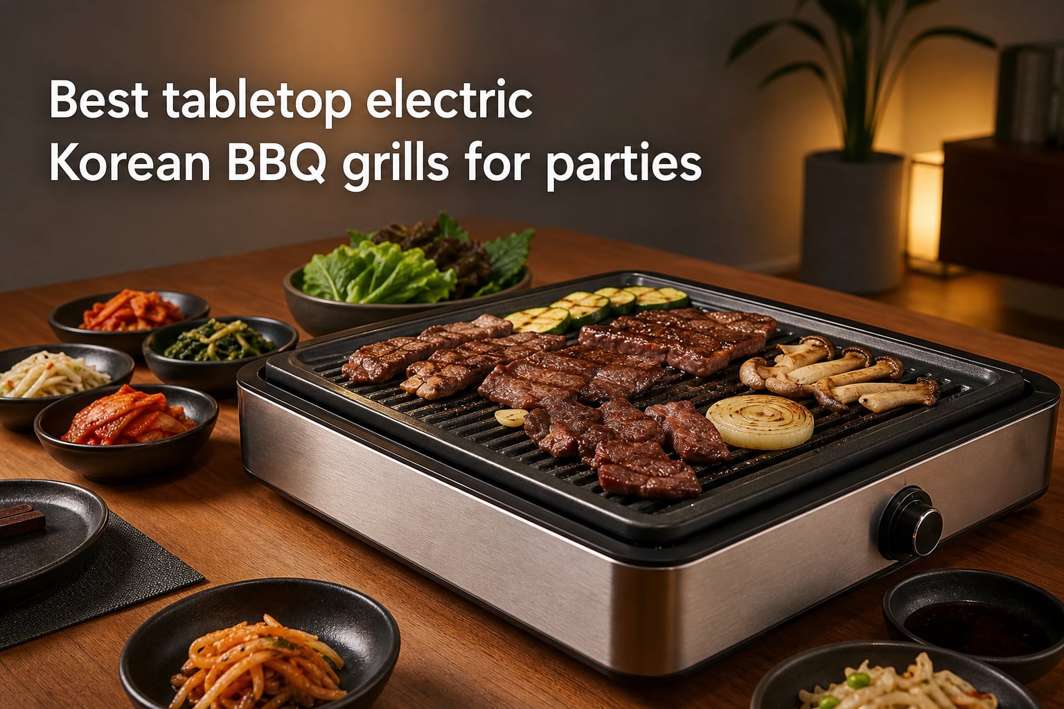 Best tabletop electric Korean BBQ grills for parties
