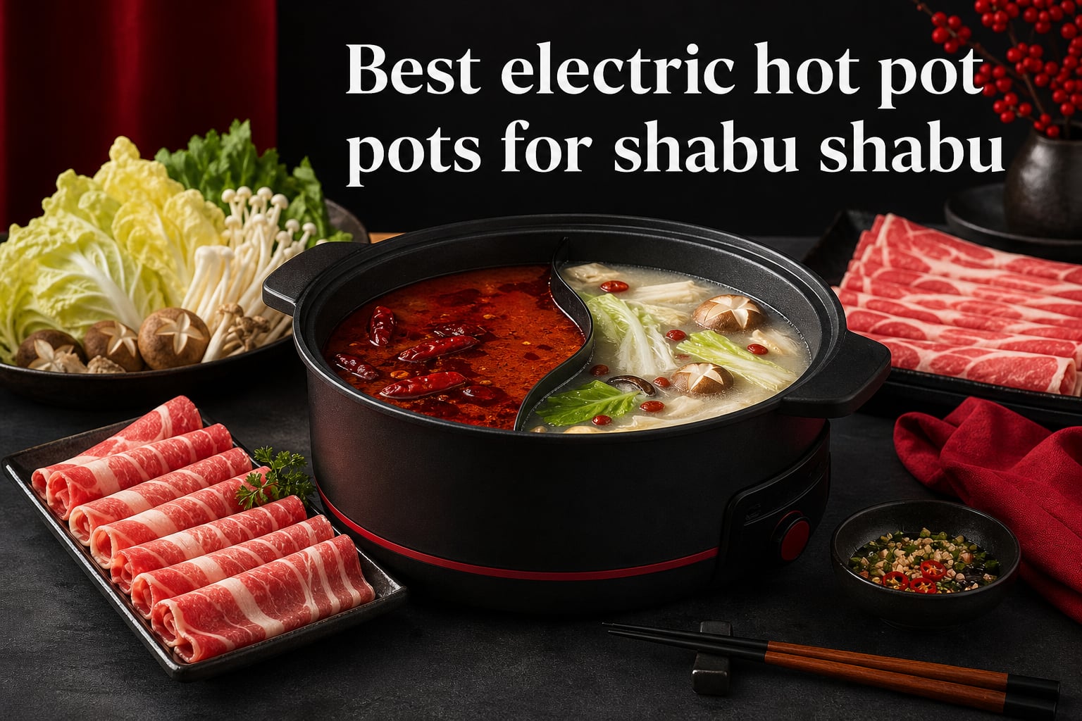 Best electric hot pot pots for shabu shabu
