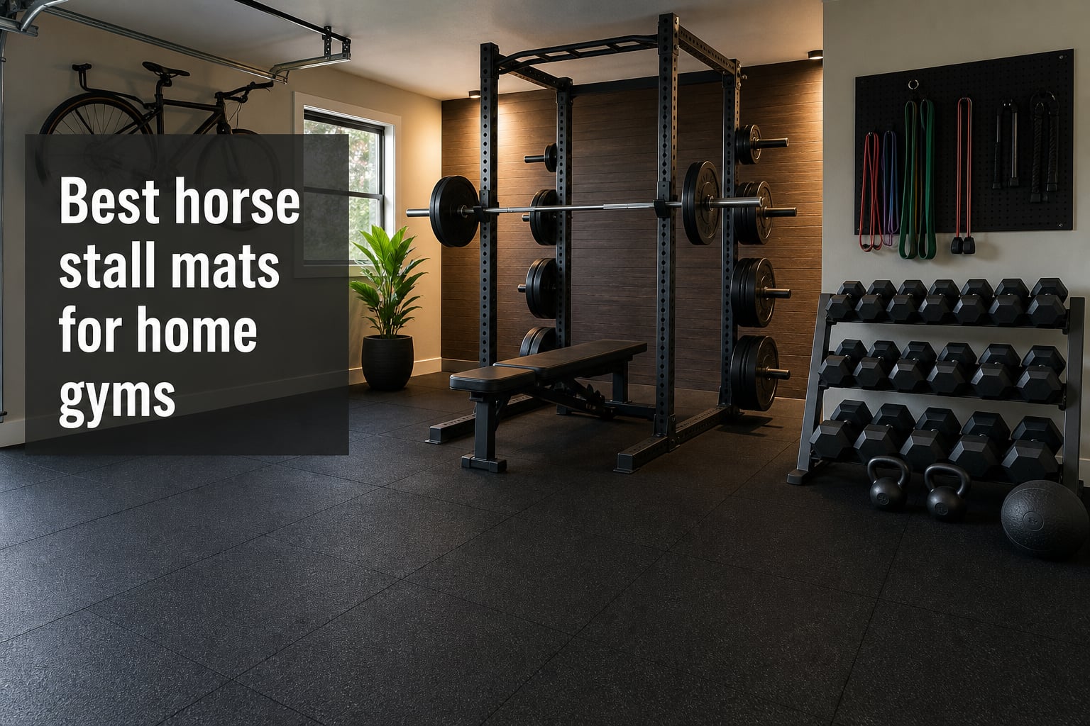 Best horse stall mats for home gyms