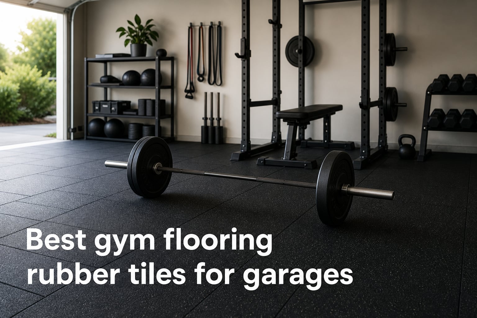 Best gym flooring rubber tiles for garages