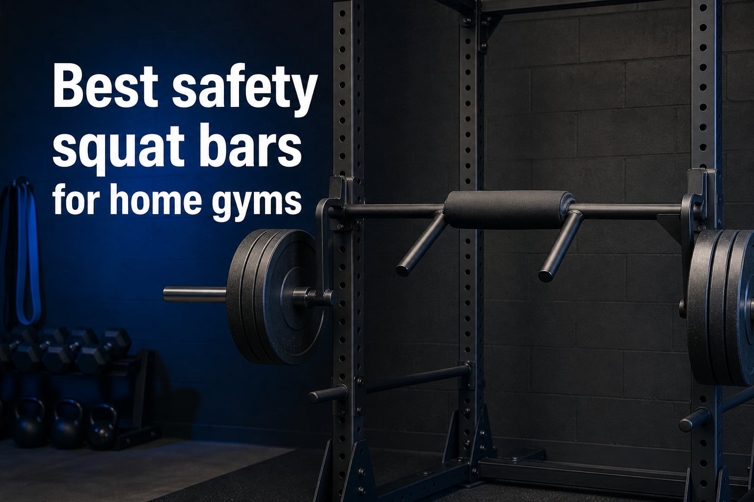 Best safety squat bars for home gyms