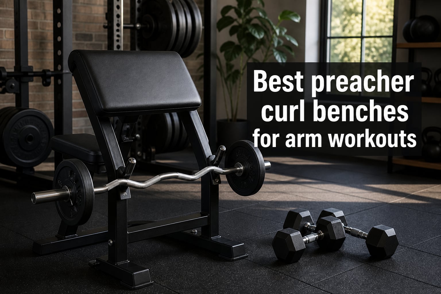 Best preacher curl benches for arm workouts