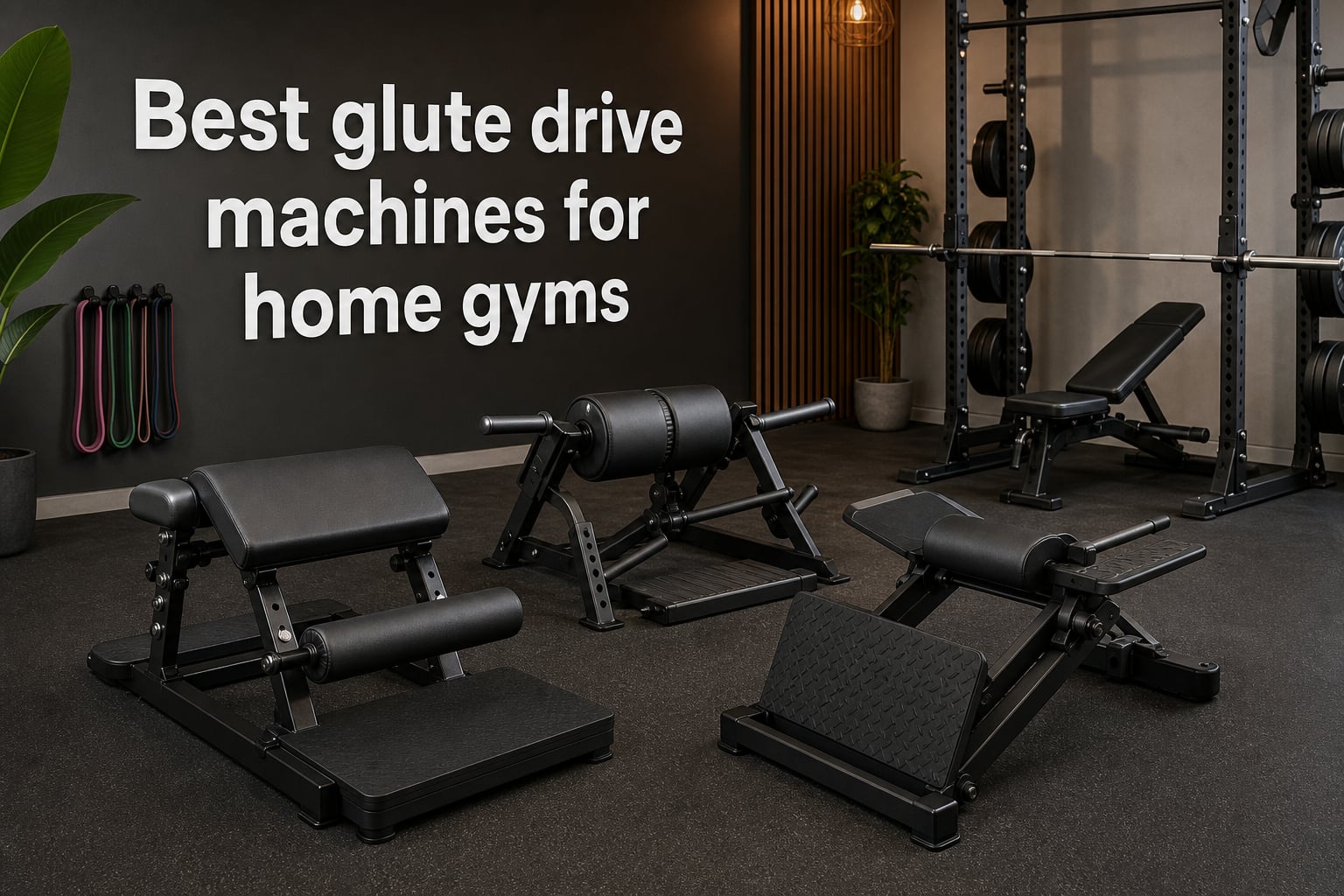 Best glute drive machines for home gyms
