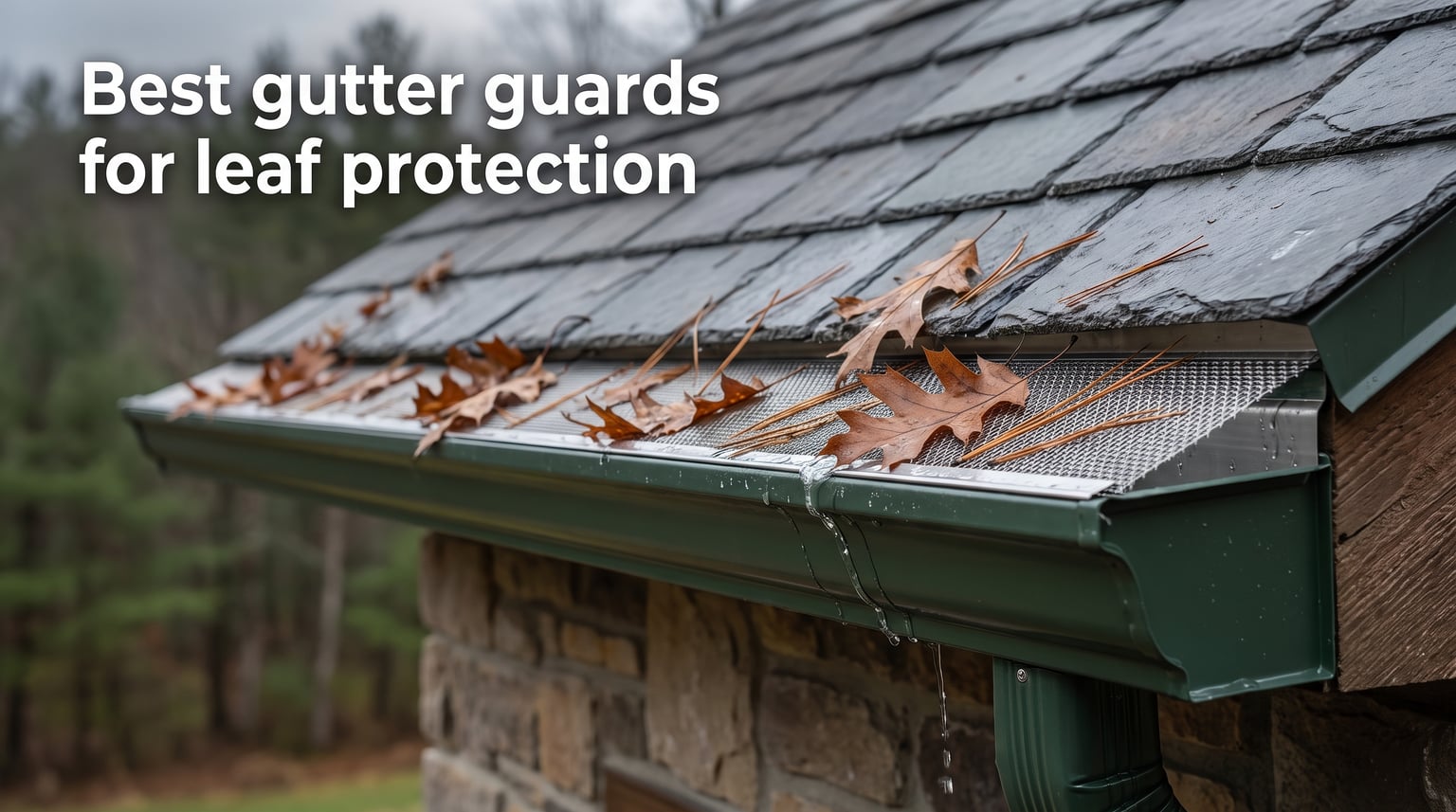 Best gutter guards for leaf protection