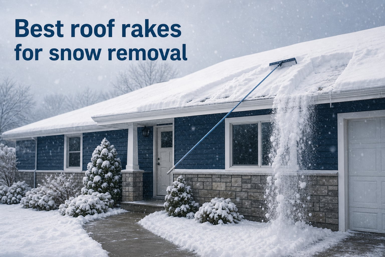 Best roof rakes for snow removal