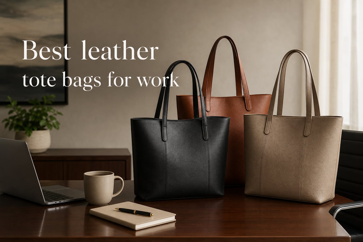 Best leather tote bags for work