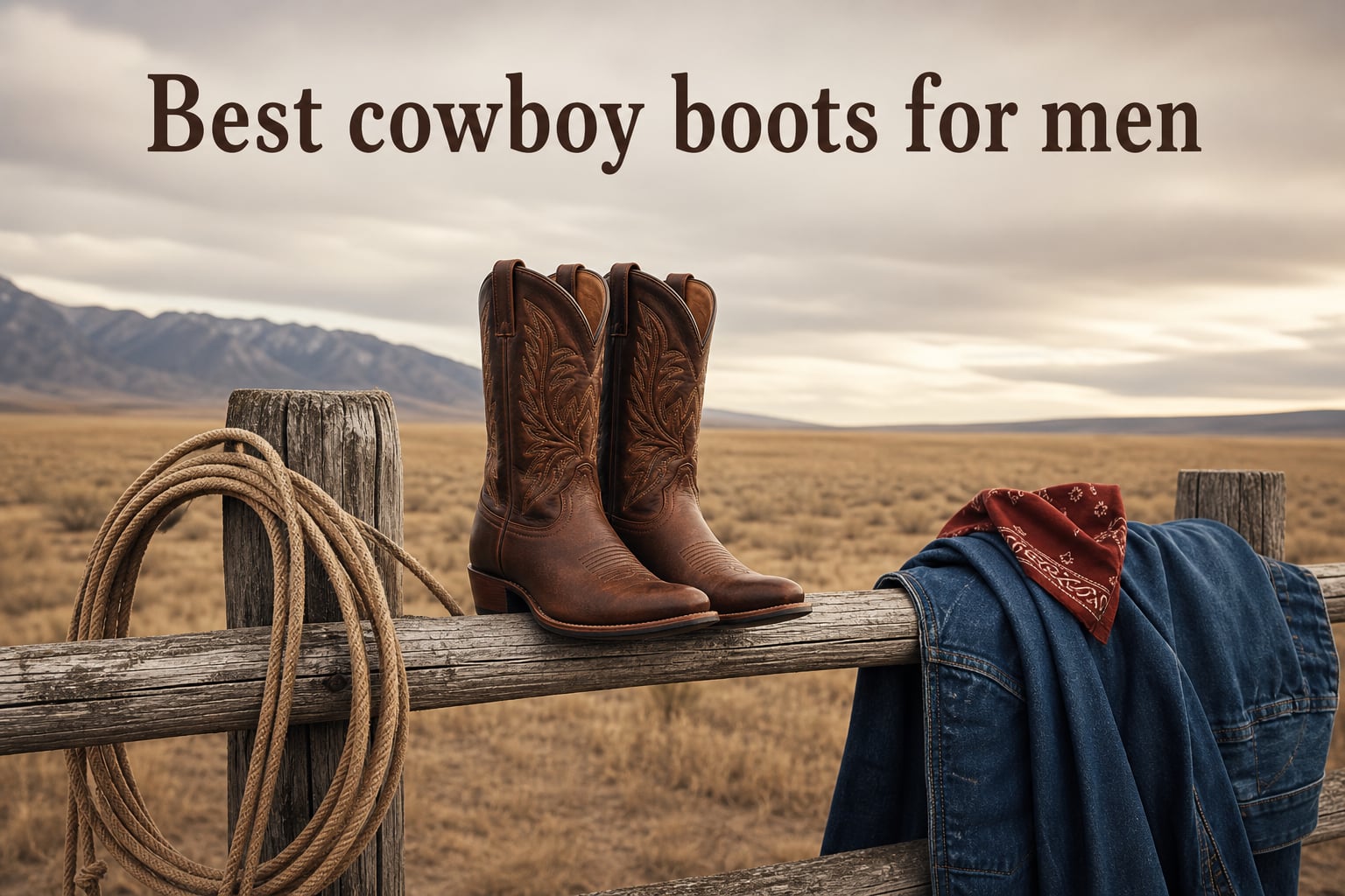 Best cowboy boots for men