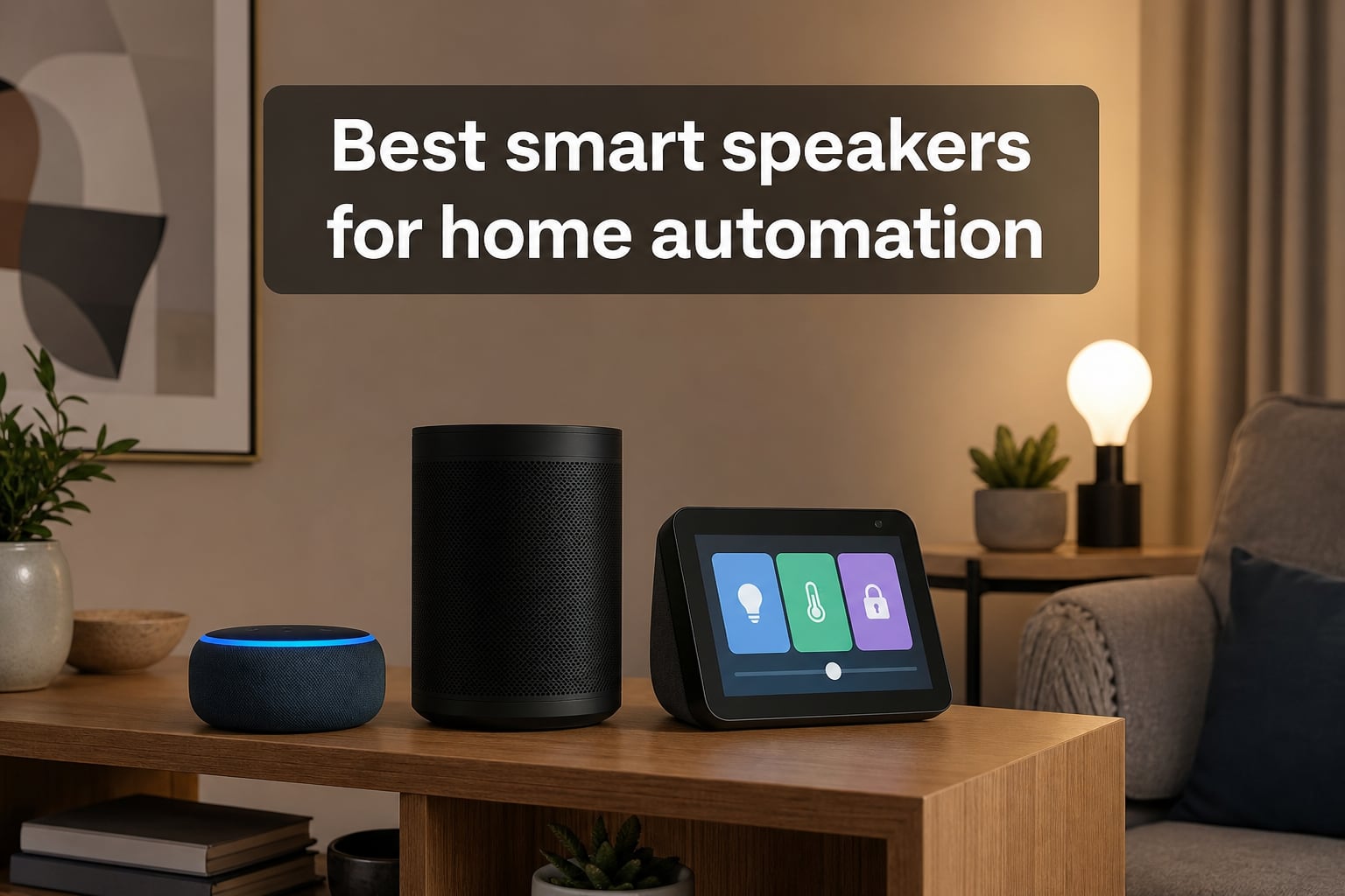 Best smart speakers for home automation