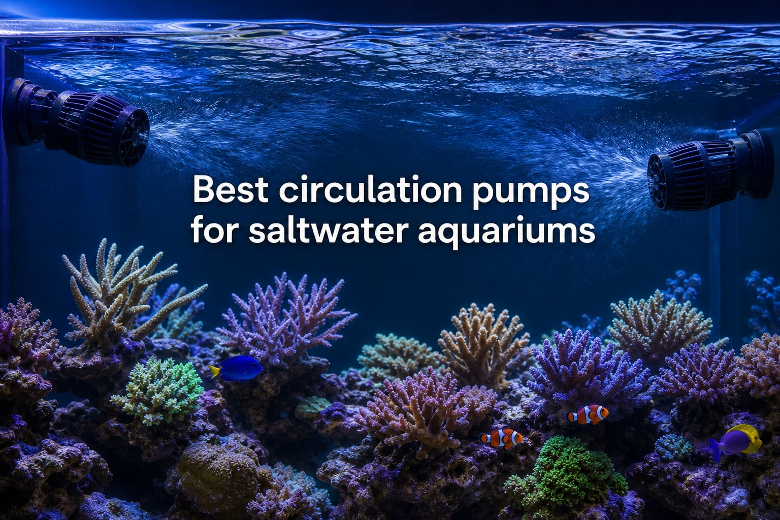 Best circulation pumps for saltwater aquariums