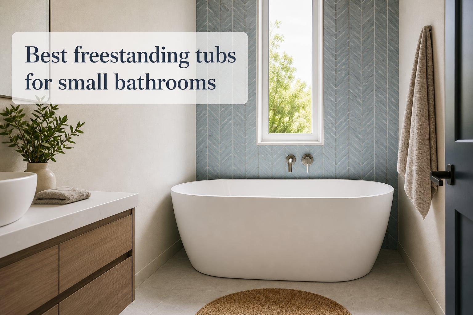 Best freestanding tubs for small bathrooms