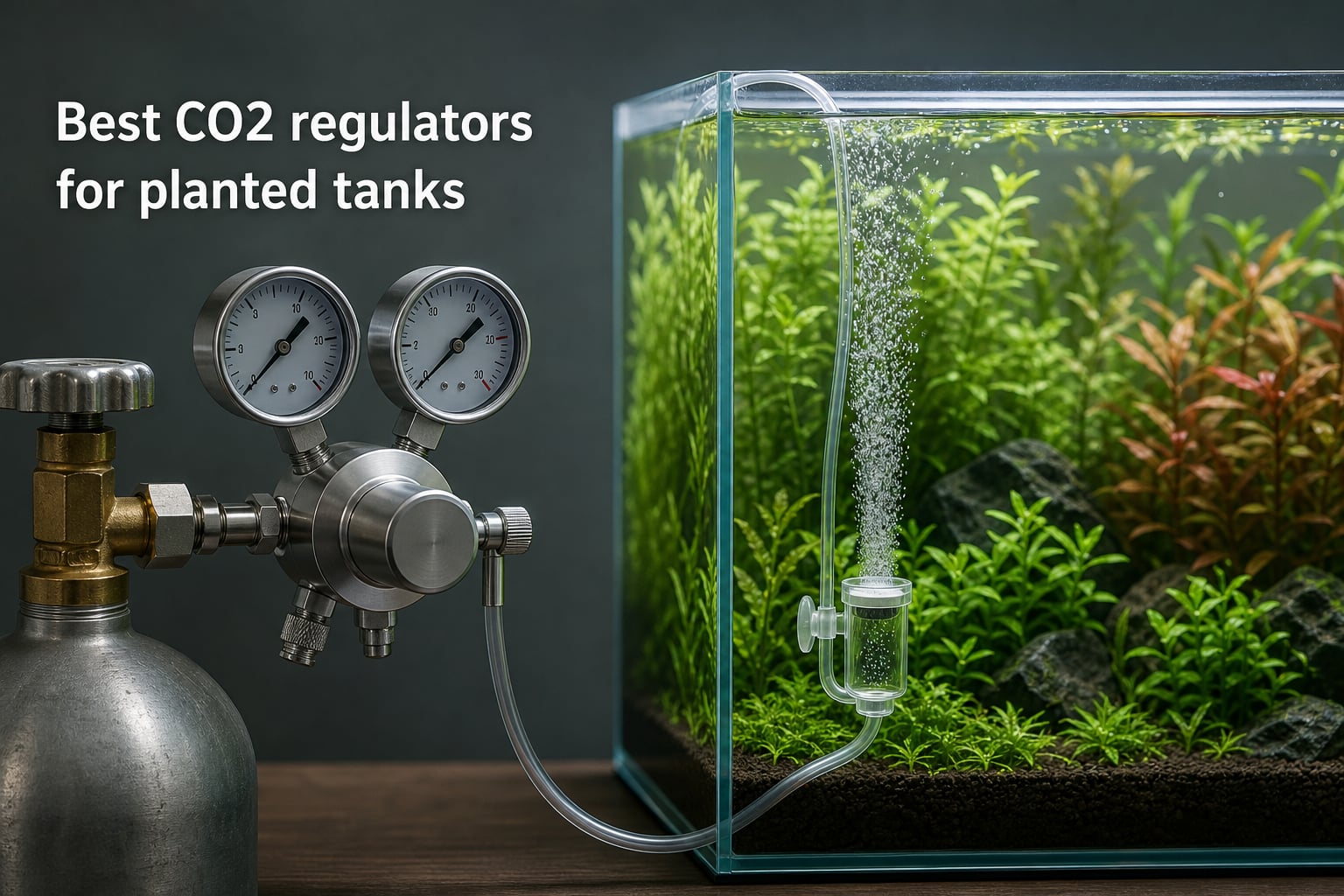 Best CO2 regulators for planted tanks