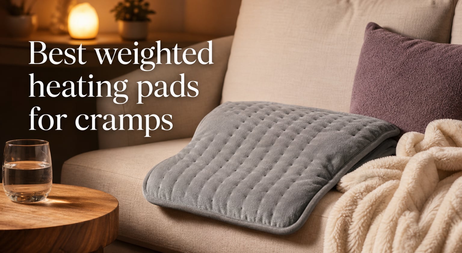 Best weighted heating pads for cramps
