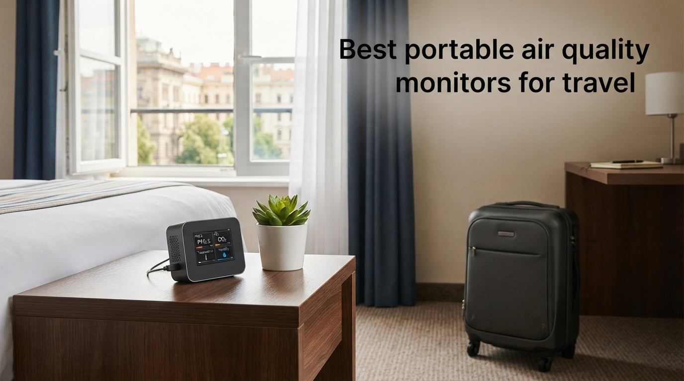 Best portable air quality monitors for travel