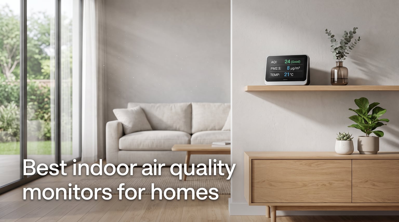 Best indoor air quality monitors for homes