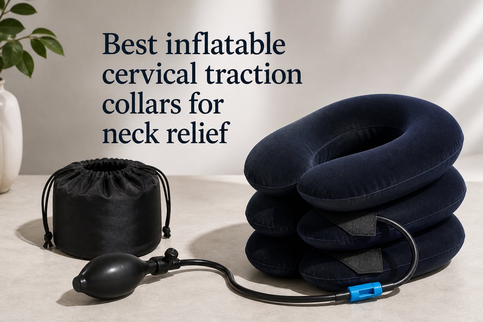 Best inflatable cervical traction collars for neck relief