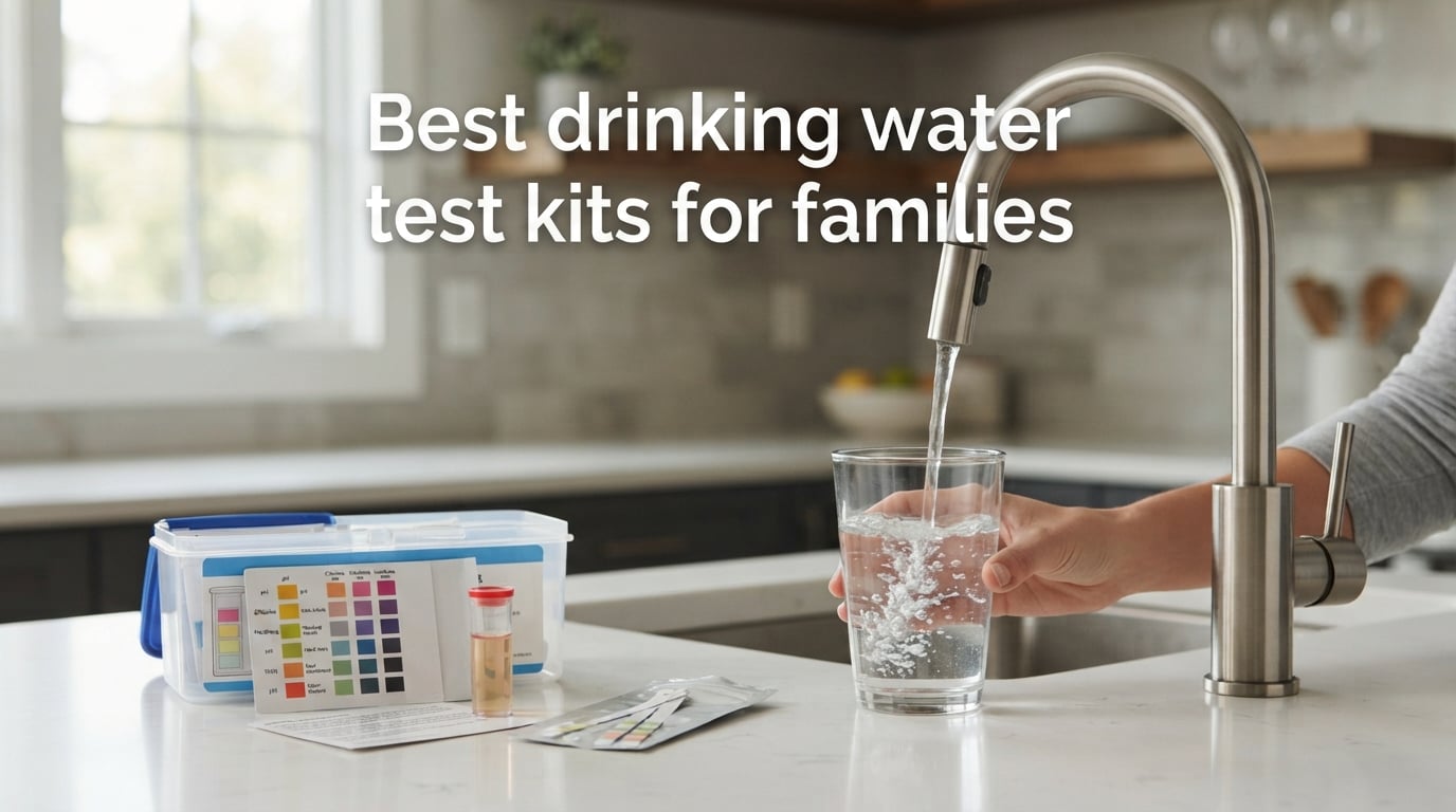 Best drinking water test kits for families